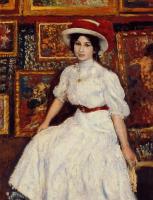 Lemmen, Georges - Young Girl in White